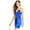 Blue, variant on Teeze Me Womens Satin Mini Dress, Blue, Juniors, 5/6