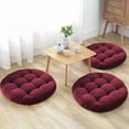 thumbnail image 4 of Chair Cushion,Solid Color Seat Cushion,Thickened Soft Corduroy Filled Cushion,Kitchen Dining Chair Cushion,Patio Cushion,Memory Foam Added Pad,Multi-purpose Seat Cushion, 4 of 8