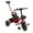 Red, variant on 3 Wheels Toddler Tricycle For 5 Years Old Boys Girls with Kids Trike with Storage Basket Red\White\Blue\Black