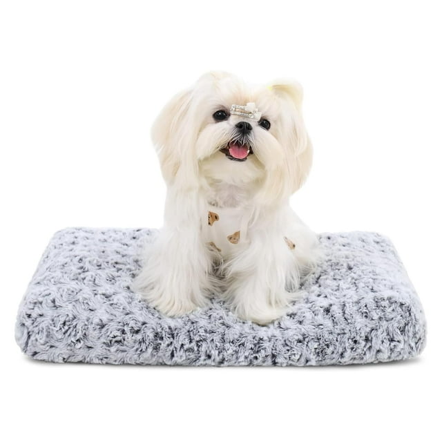 Cama para perros KSIIA, lavable, de lujo, con almohadilla de felpa para perros pequeños