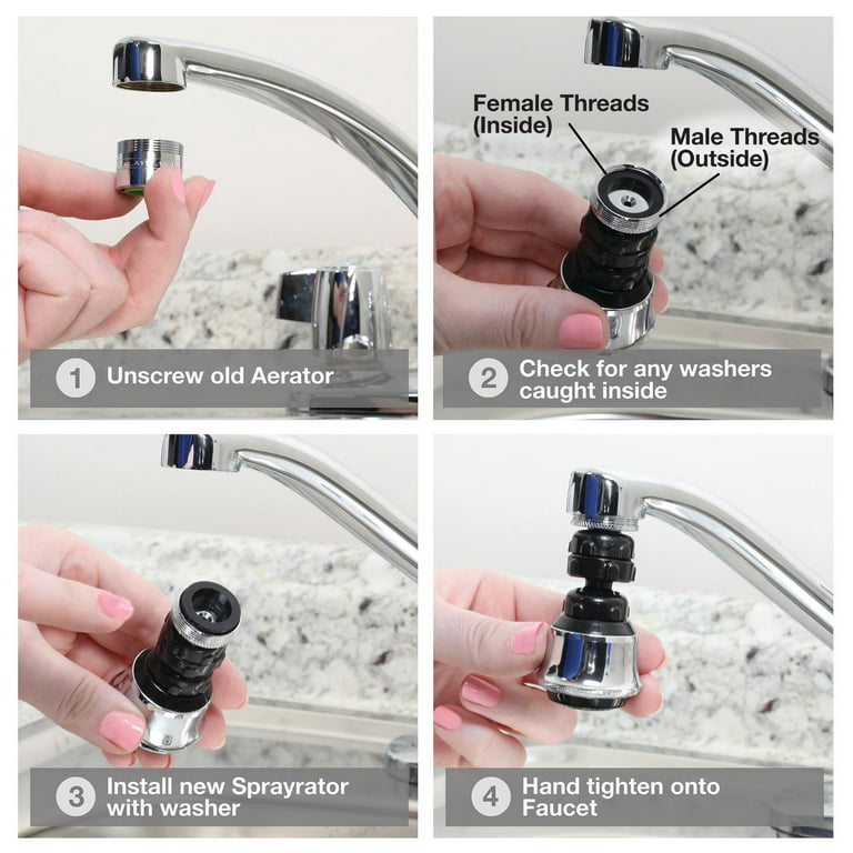 Kitchen Faucet Aerator Sprayrator