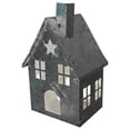 thumbnail image 1 of House Shape Candle Holder | Vintage House Shaped Metal Lantern | Tealight Lantern House Candlesticks Dining Room Table Decor Crafts, 1 of 9