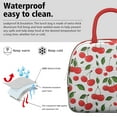 thumbnail image 3 of Lunch Bag Lunch Box for Women Reusable Insulated Lunch Bags,Water-Resistant Cherry Pattern Cooler Lunch Tote Bag, Large Capacity for Work Travel Picnic, 3 of 6