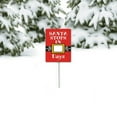 thumbnail image 2 of Eveokoki Yard Sign with Stakes Santa Stops In Days Lawn Sign Colorful Lawn Patio Yard Decorations for Holiday Party Home Lawn Pathway Walkway Decorations Supplies, 21.6", 2 of 5