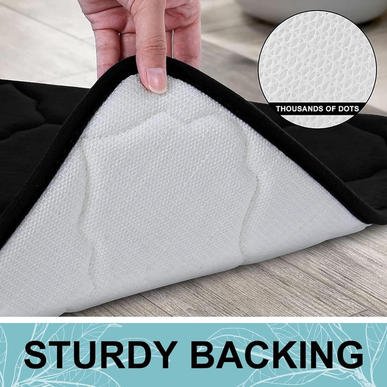 Smiry U-Shaped Memory Foam Bathroom Rug photo 5