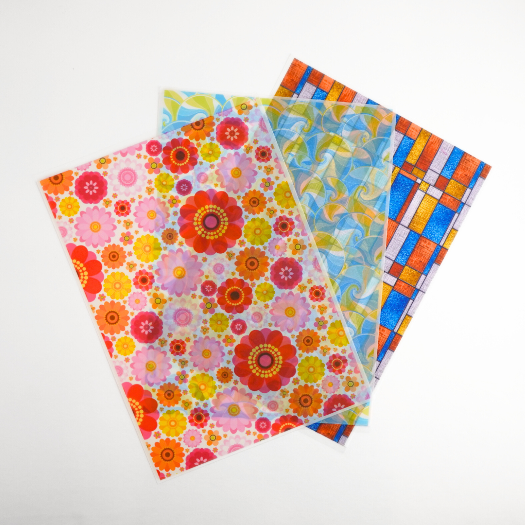 Edible Transfer Sheets (for warm/hot mediums, such as isomalt, sugar, chocolate and gelatin) - 25 sheets - Printable - Simi®/Icing Images® Genuine