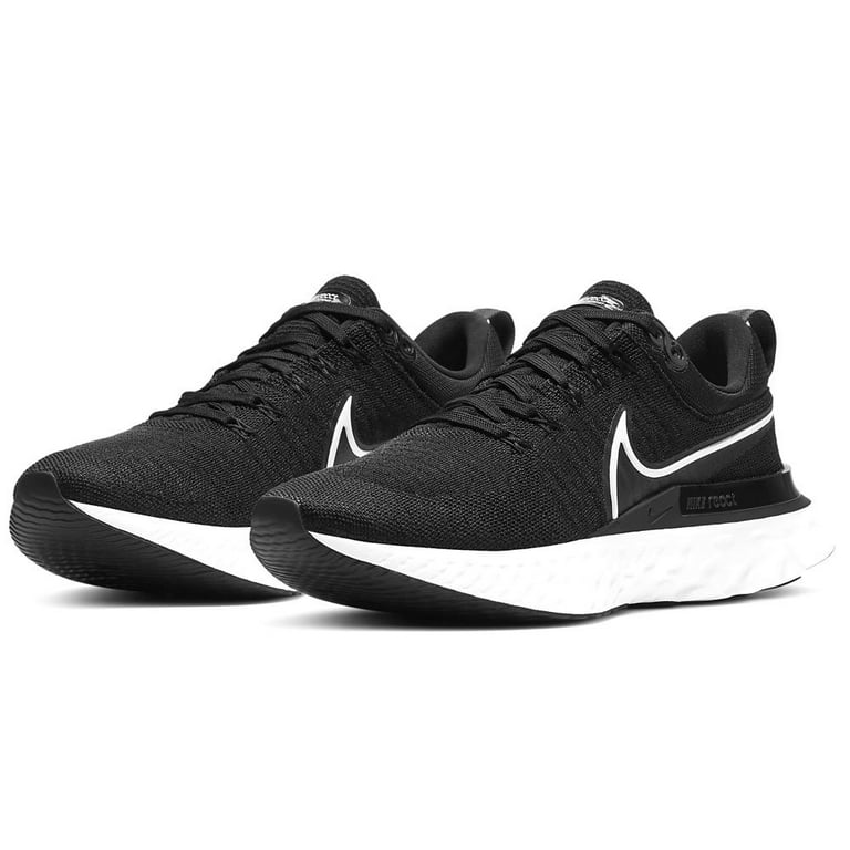 Nike Men's React Infinity Run Running Shoe, CT2357-002 Black/White/Iron Grey, 9.5 - Walmart.com