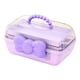 thumbnail image 5 of Caja De Almacenamiento De Accesorios Para El Cabello Para Niñas, Linda Decoración De Bownot 3 Capas Organizador De Escritorio De Plástico Para Juguetes Para Niños, Pegatinas,, 5 of 7