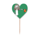 thumbnail image 1 of Etiqueta del corazón de la bandera del palillo de dientes, 1 of 3