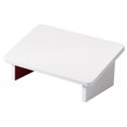 thumbnail image 3 of Minkissy Nursing Foot Stool Rectangular White Wood for Office Use 1Pcs, 3 of 8