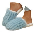 thumbnail image 3 of House Slippers Fuzzy Slippers Cozy Women's Slippers For Home Use Winter Footwear Stylish And Comfortable For Indoor Wear Warm Slippers For Fall And Winter, 3 of 9