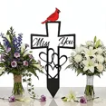 thumbnail image 4 of Difdany Cardinal Memorial Plaques Metal Garden Stakes, Personalized Outdoor Grave Marker, Sympathy Keepsake Gifts for Loss of Loved One in Loving Memory, 4 of 4