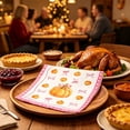 thumbnail image 4 of Elainilye Pumpkin Party Napkins 20-Piece Fall Bow-Ties Theme, Thanksgiving Paper Napkins for Holiday Dinner, Party Supplies., 4 of 6