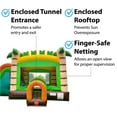 thumbnail image 5 of TentandTable Mega Inflatable Water Slide Bounce House Combo with Blower, Tropical, 5 of 8