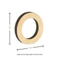 thumbnail image 2 of Essentials By Leisure Arts Arts Wood Letter 1.75" Birch O, 2 of 4