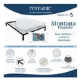 thumbnail image 4 of Colchón King Size Restonic Master más Base tubular más Almohada Montana, 4 of 4