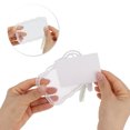 thumbnail image 4 of Unique Bargains 1 Pc ID Badge Holder Elastic Cord Keychain Card Holder White, 4 of 5