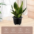 thumbnail image 3 of DINHEAROM 1 Set Black Round Flower Containers for Garden and Yard, 3 of 8