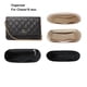 thumbnail image 5 of Organizador de carteras para bolsos CC 19 de diseñador Chane19 | Inserto interior para bolsos de hombro WOC con cadena y forro moldeador, 5 of 5