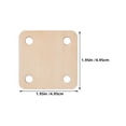thumbnail image 2 of LOLIPPYY Back to School 36pcs Blank Game Cards Beige Wood For Handcrafting Beginners Home Decoration, 2 of 7