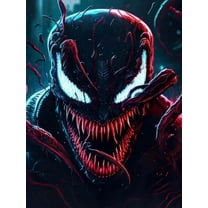 Venom Diamond Painting,Diamond Painting Kits for Adults,Heroes of justice Diamond Art,Suitable for Home Wall Decoration 12x16 Inch