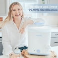 Papablic 11 Bottle Capacity Baby Bottle Electric Steam Sterilizer and Dryer Machine, Best