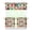 White-219, variant on Vintage Paris Kitchen Curtains Set - Fashion Travel Tier and Valance with Girly Pink Beach Girl Adventure Explore Trip Journey Vacation Flight Airplane Print, Light Filtering Drapes