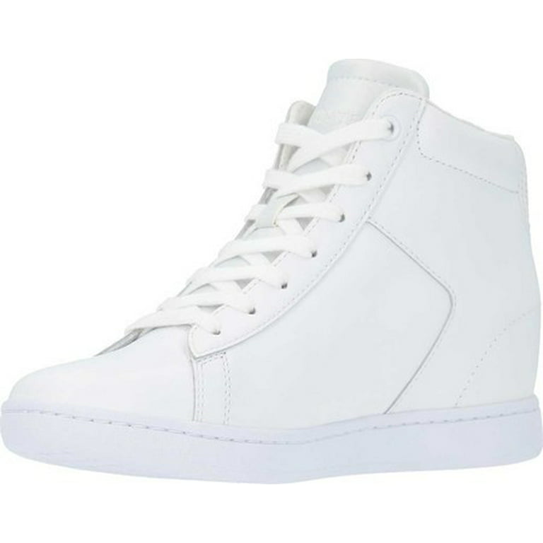 omvendt Overflod oase Lacoste Women Carnaby Evo Wedge 317 Spw High Top Fashion Sneakers -  Walmart.com