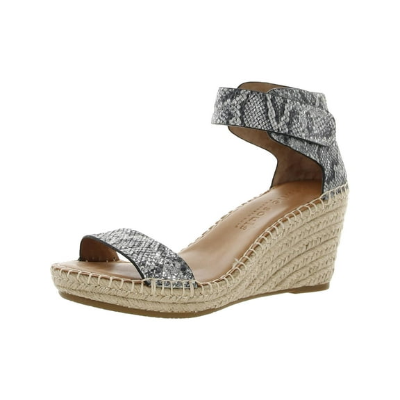 Gentle Souls by Kenneth Cole Womens Charli Suede Ankle Strap Espadrilles