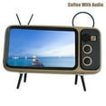 thumbnail image 1 of MesaSe Retro Phone Holder Desktop Televison Design Mobile Phone Mount Stand(Orange), 1 of 4