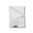 thumbnail image 2 of Bulldog Soft Flannel Fleece Throw Blanket, Real Life Image of 3 Generation Animals Side by Side on a Plain Background, Cozy Plush for Indoor and Outdoor Use, 50" x 60", Umber and White, by Ambesonne, 2 of 6