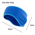 thumbnail image 3 of Elegante, simplemente de invierno, calentador de vellón, diadema para hombre y mujer, niños, ciclismo de esquí Afortunado Sencillez, 3 of 5