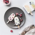 thumbnail image 4 of Moule Glace 8 Cellules, Moule Glace,Moulle Cake Four Rutilisables Avec 100 Btonnets En Bois, Moule Popsicle Pour Maison Dessert, Jus De Fruits, Yoghu, 4 of 5