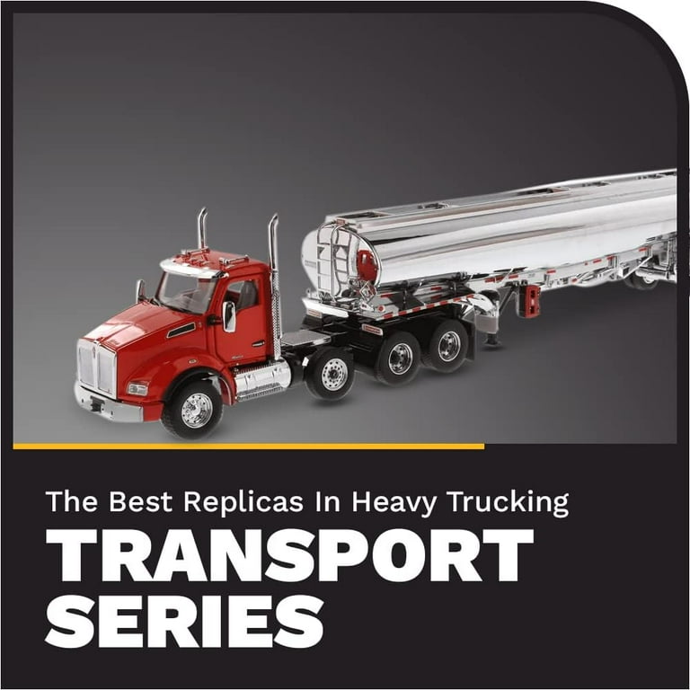 Kenworth T880 Day Cab Tandem Truck w/Pusher-Axle & Petroleum