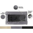 thumbnail image 4 of Covermates Outdoor Half TV Cover – Up to 70 Inches, Durable Polyester, Weatherproof, Dustproof, Draw Cord Closure, Outdoor TV Covers-Charcoal, 4 of 6