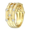 thumbnail image 3 of Everly Women's Diamond 10k Yellow Gold Wedding Ring, 3 of 7