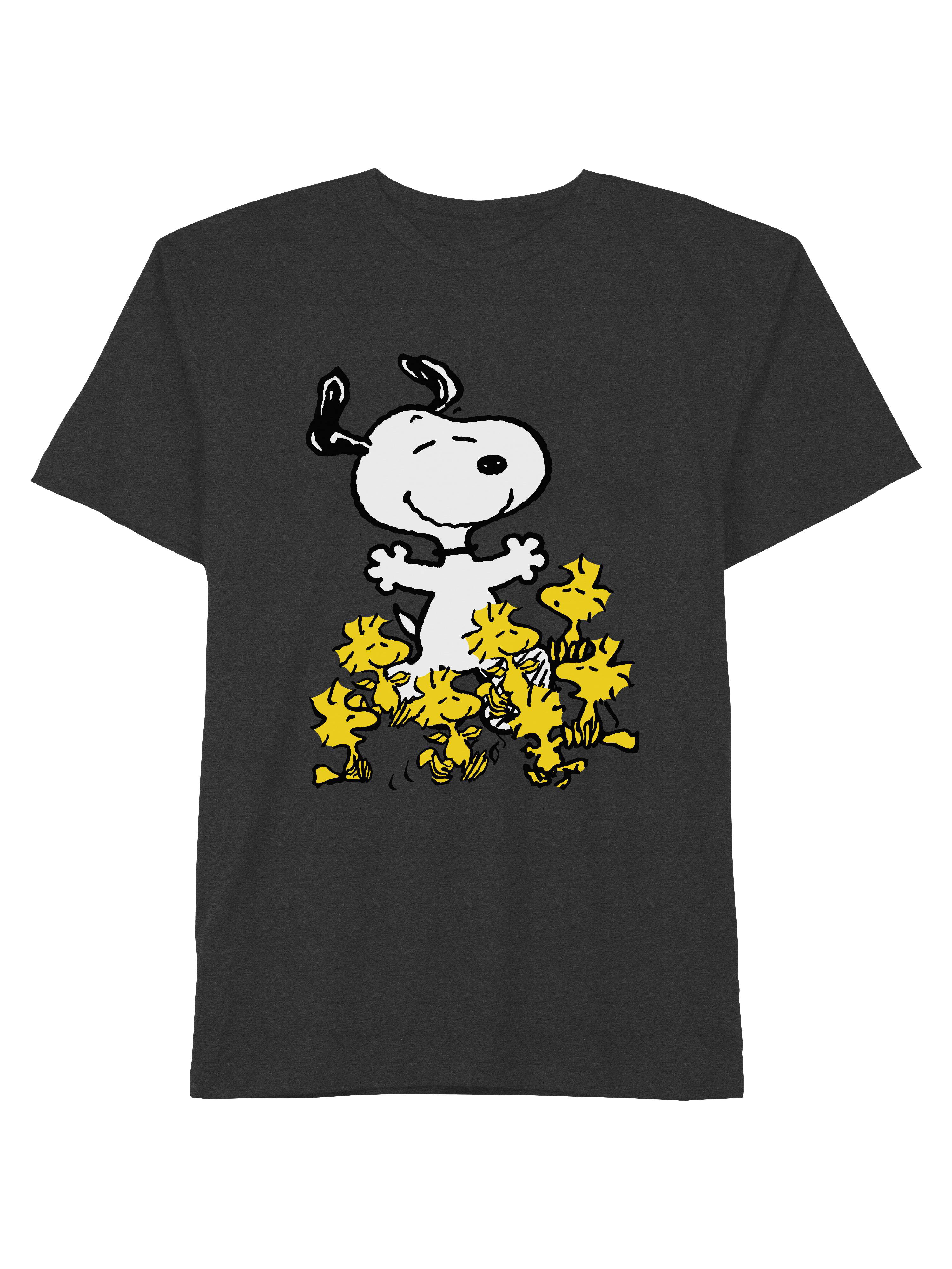 Happy Snoopy Peanuts Mens And Big Mens Graphic T Shirt