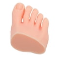 thumbnail image 3 of Modelo De Pie De Práctica De Silicona Flexible Y Móvil Para Tren De Arte De Uñas, Pedicura, Tatuaje - Textura De Piel Realista Con Dedos De Los Pies, Inodoro Y Reutilizable, 3 of 7