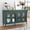 Green, variant on CBJCBJ 47.6" Storage Cabinets with 4 Arched Glass Doors, Side Board Buffet Cabinet for Living Room, Green