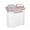 F, variant on Ikohbadg Airtight Food Storage Containers, Stackable Kitchen Jars with Safe Seal Lids for Dry Food, Pet Treats, and Pantry Organization, Durable Plastic Storage Solution