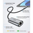thumbnail image 4 of Adaptador USB-C a Ethernet uni de 2,5 Gbps para MacBook Pro/Air, 4 of 6