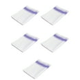 thumbnail image 1 of Bewildely 5 uds vaso de vidrio estropajo paños de limpieza toallas paños de cocina reutilizables ventana coche trapos Suministros de limpieza para el hogar Púrpura 32*50cm/5 uds Bewildely HA083870-05, 1 of 6