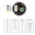 thumbnail image 3 of 2D Codes Scanner Module, Round Easily Read Barcode Scanner Reader Module 640x480 Resolution Continuous Scanning  For Barcode Scanner, 3 of 8