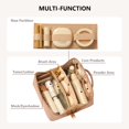 thumbnail image 2 of Organizador de bolsas de maquillaje Omeily Travel con asa para mujer, 2 of 7