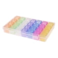 thumbnail image 1 of Caja Almacenamiento Plástico Kuymtek Con 28 Ranuras Vitrina Con Diamantes Imitación para Uñas colorida, 1 of 3