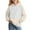 White, variant on KAUOD Girls Cotton Hoodies Cute Thick Pullover Hoodie Sweatshirts Teen Youth Long Sleeve Preppy Fleece Sweatshirts Tops