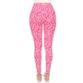 thumbnail image 3 of White Mark Leggings Léopard Super Doux pour Femmes, 3 of 5