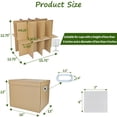 thumbnail image 2 of 3 Sets-two layer Corrugated Packing Boxes with Divider Kits, 2 of 7