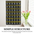 thumbnail image 3 of SHISUYAN Phone Wall Hanging Storage Pouch Sundry Storage Bag Numbered Pocket Bag, 3 of 8