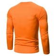 thumbnail image 4 of Qingpeng Men's Turtleneck Shirt Long Sleeve Pullover Shirt Basic Slim Fit Top, 4 of 8